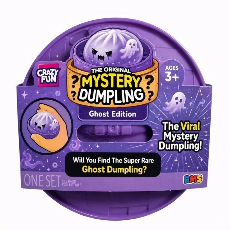 Mystery Dumpling Ghost Edition Squishy