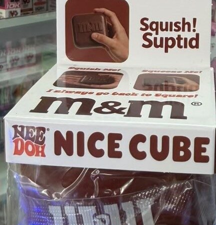 NeeDoh M&M Nice Cube