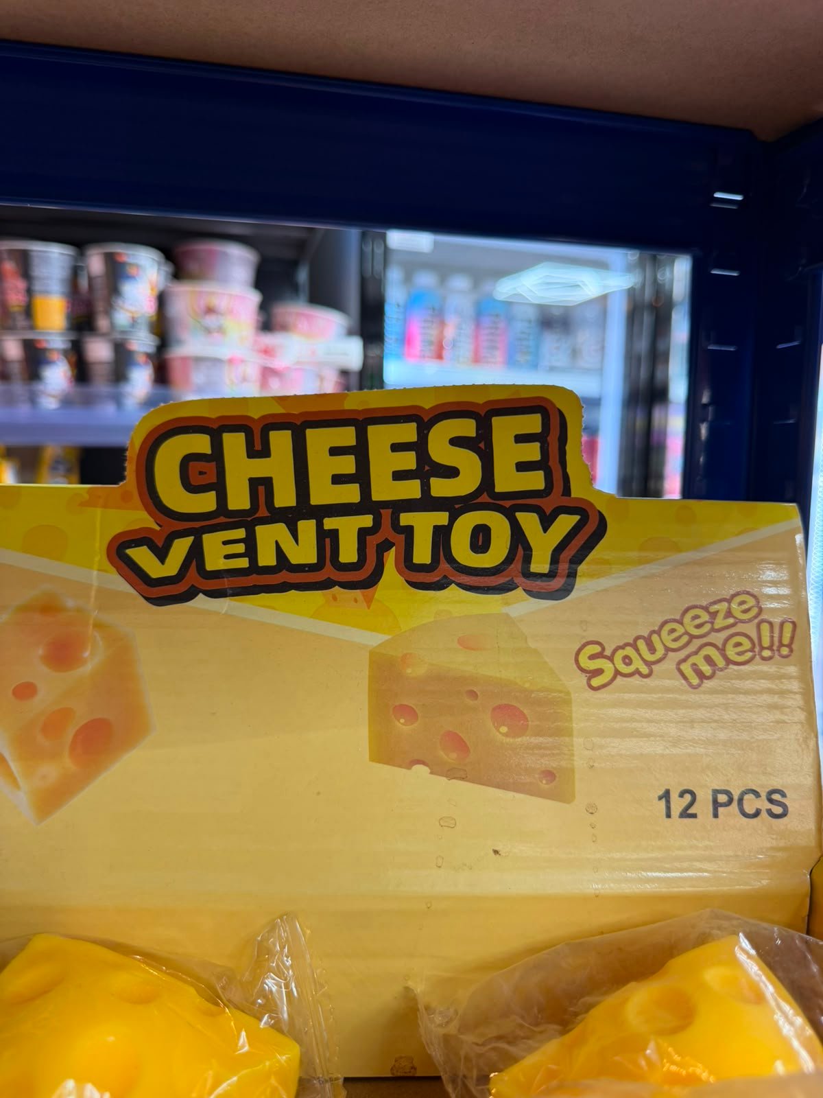 Cheese Vent Toy
